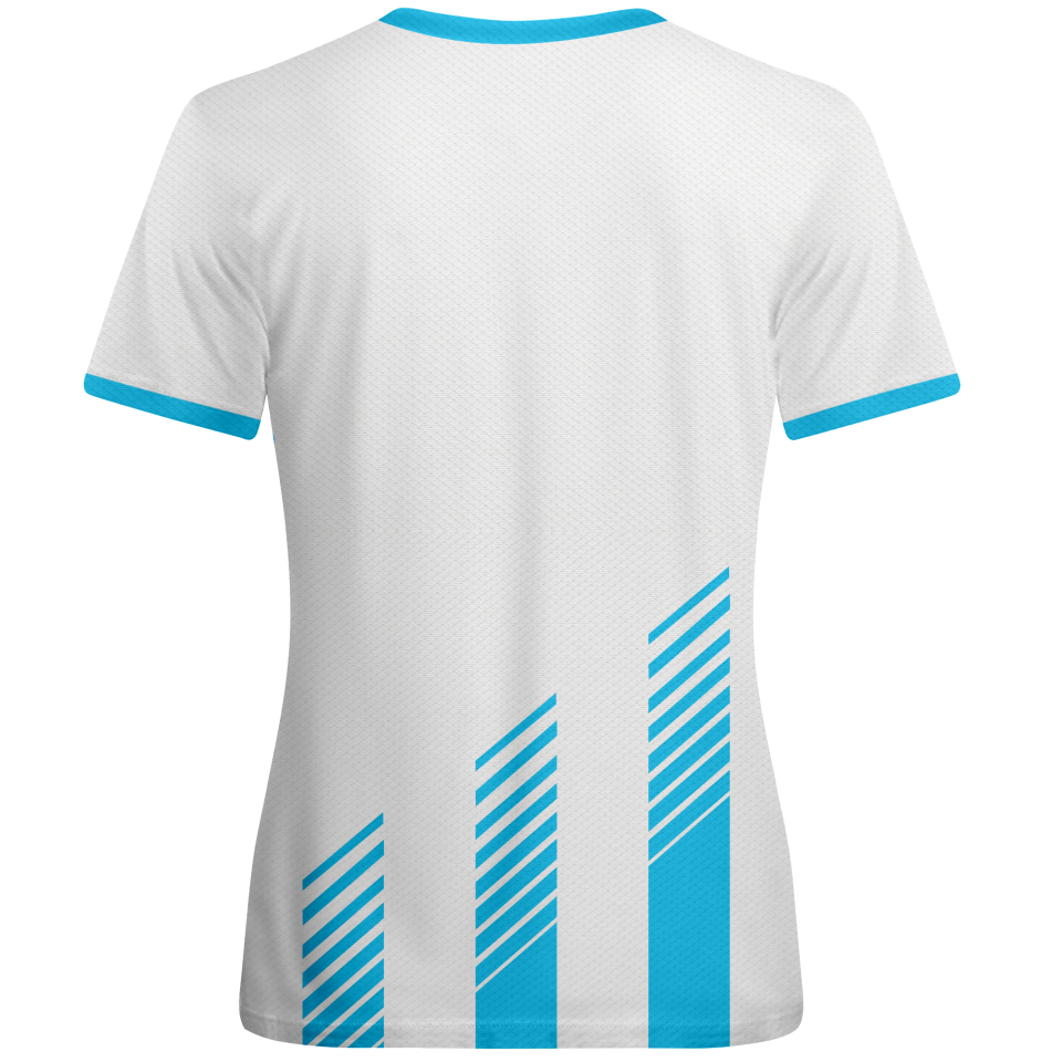 Conjunto fútbol de mujer sublimado Mil Rayas personalizado