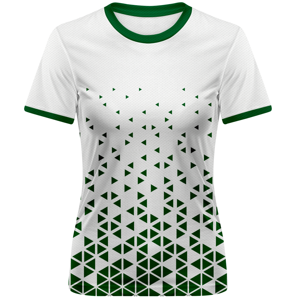 Conjunto fútbol de mujer sublimado Triángulos personalizado