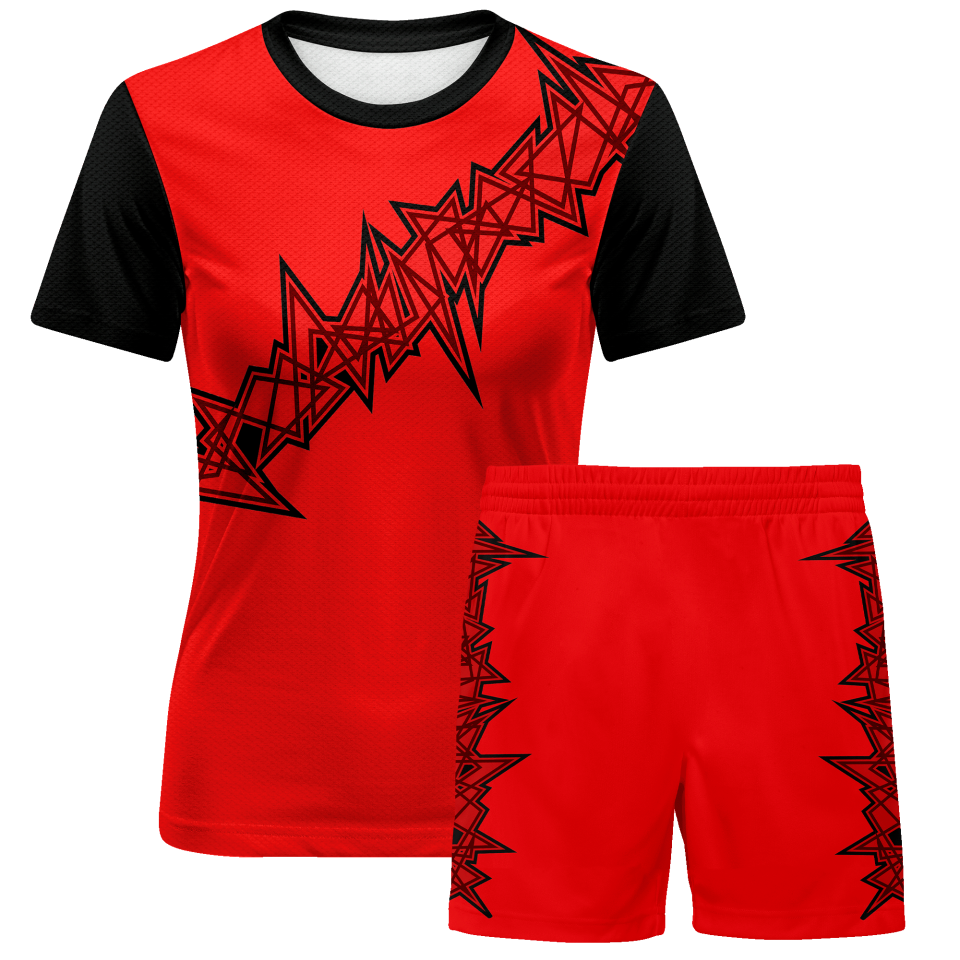 Conjunto fútbol mujer sublimado Graffiti personalizado