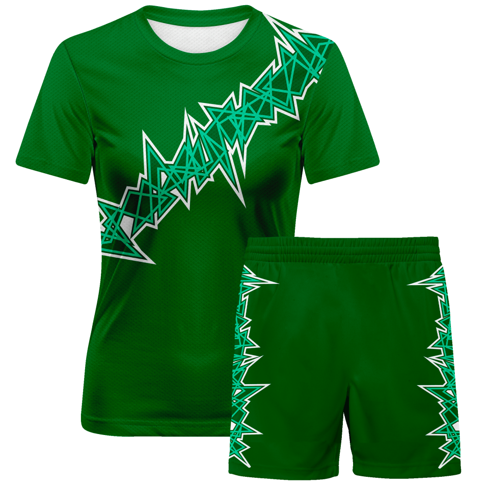 Conjunto fútbol mujer sublimado Graffiti personalizado