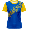 Conjunto fútbol mujer sublimado Graffiti personalizado