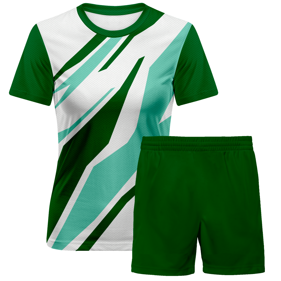 Conjunto fútbol de mujer sublimado Forest personalizado