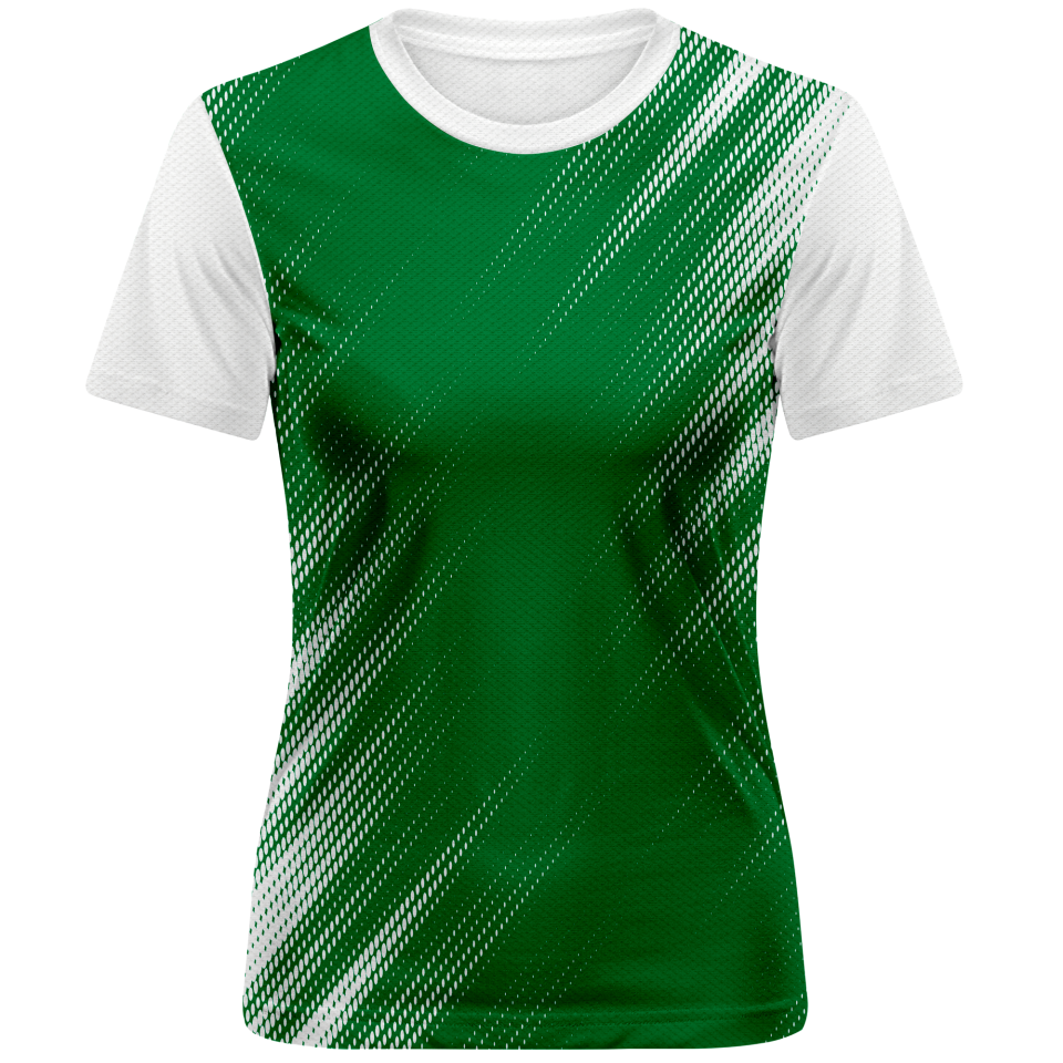 Conjunto fútbol de mujer sublimado Zig Zag personalizado