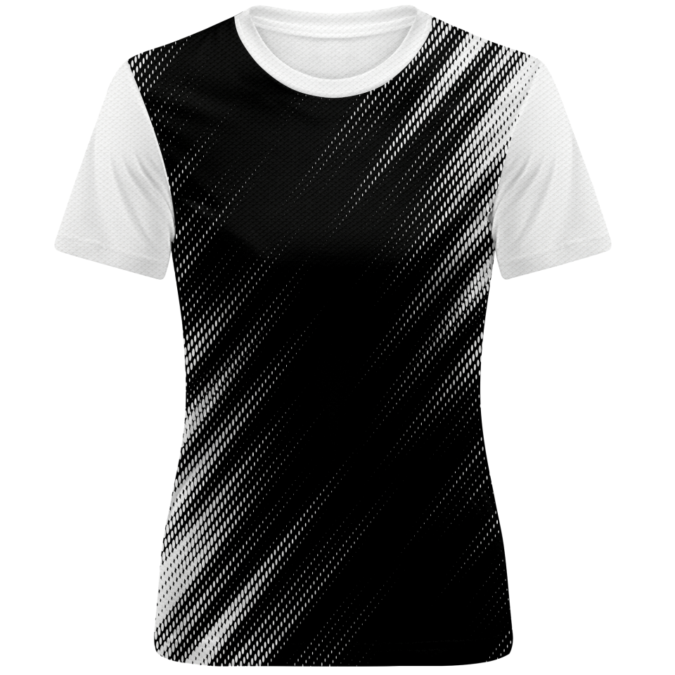 Conjunto fútbol de mujer sublimado Zig Zag personalizado