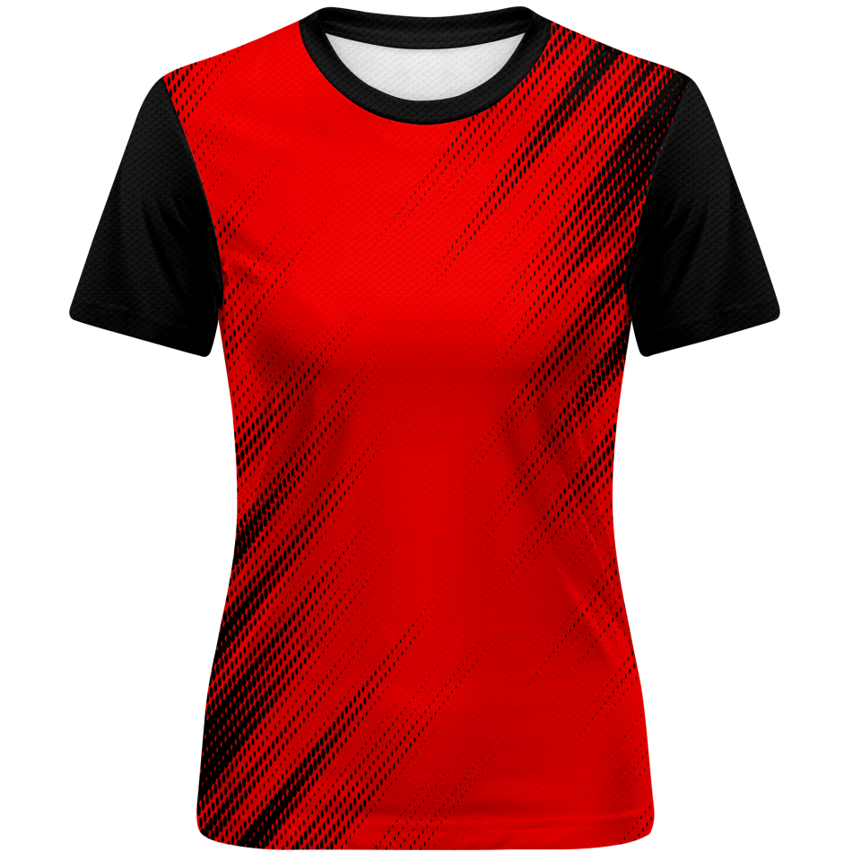 Conjunto fútbol de mujer sublimado Zig Zag personalizado