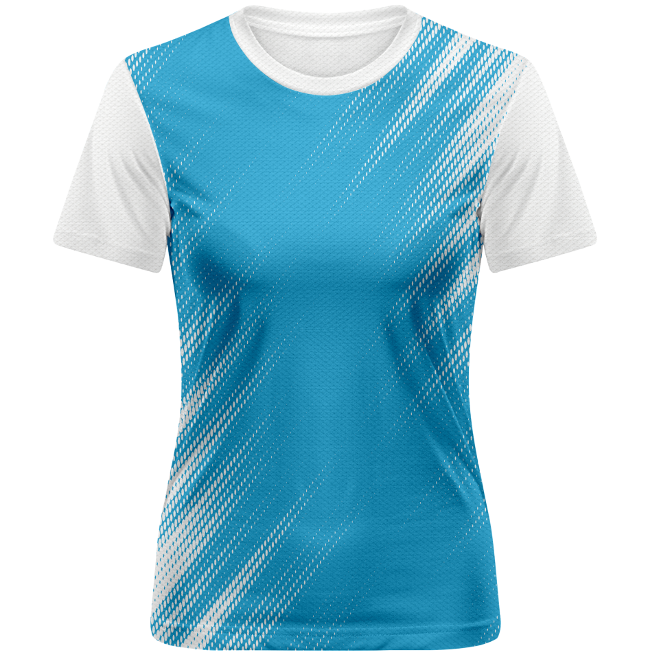 Conjunto fútbol de mujer sublimado Zig Zag personalizado