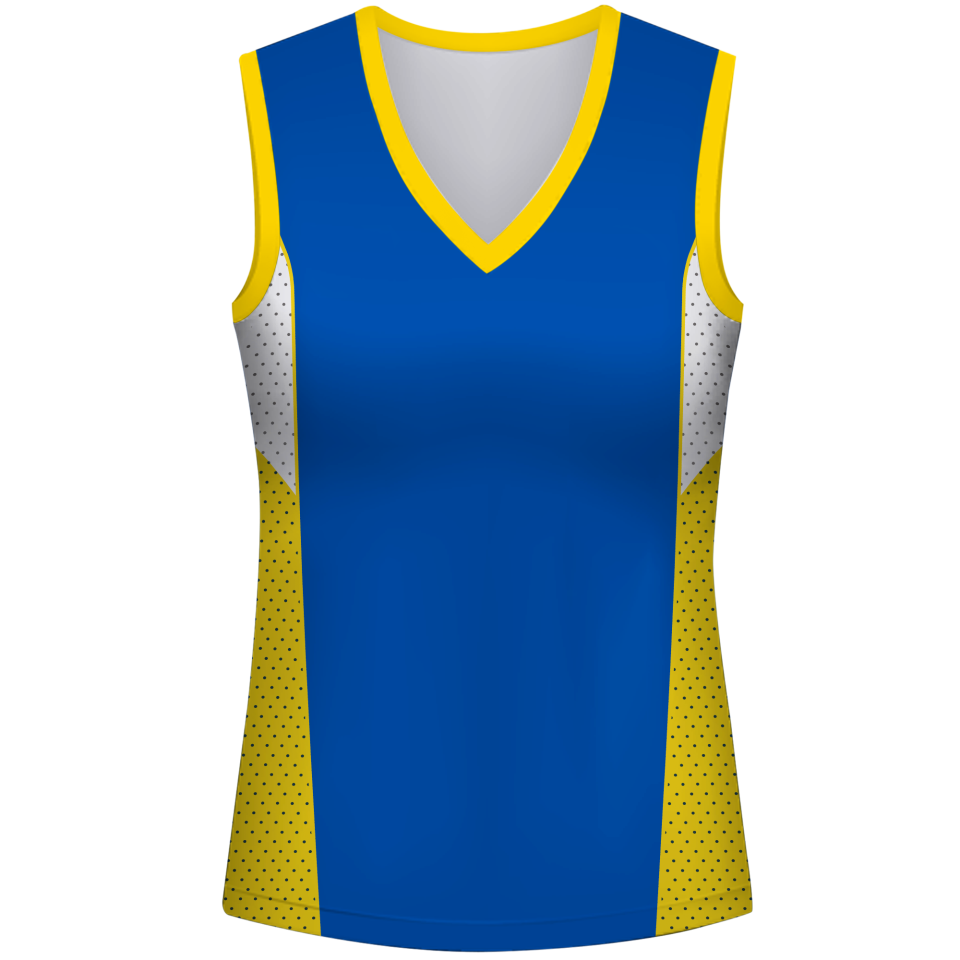 Camiseta baloncesto de mujer sublimada modelo Puntos
