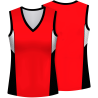 Camiseta baloncesto de mujer sublimada modelo Puntos