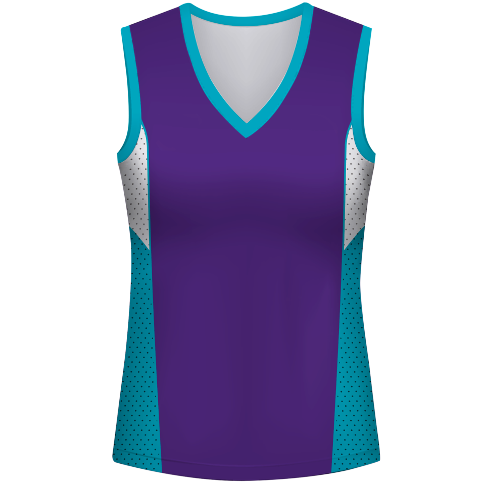 Camiseta baloncesto de mujer sublimada modelo Puntos