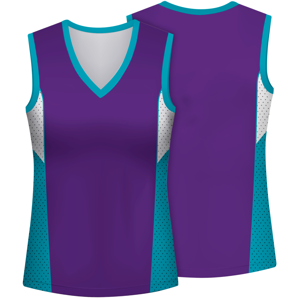 Camiseta baloncesto de mujer sublimada modelo Puntos