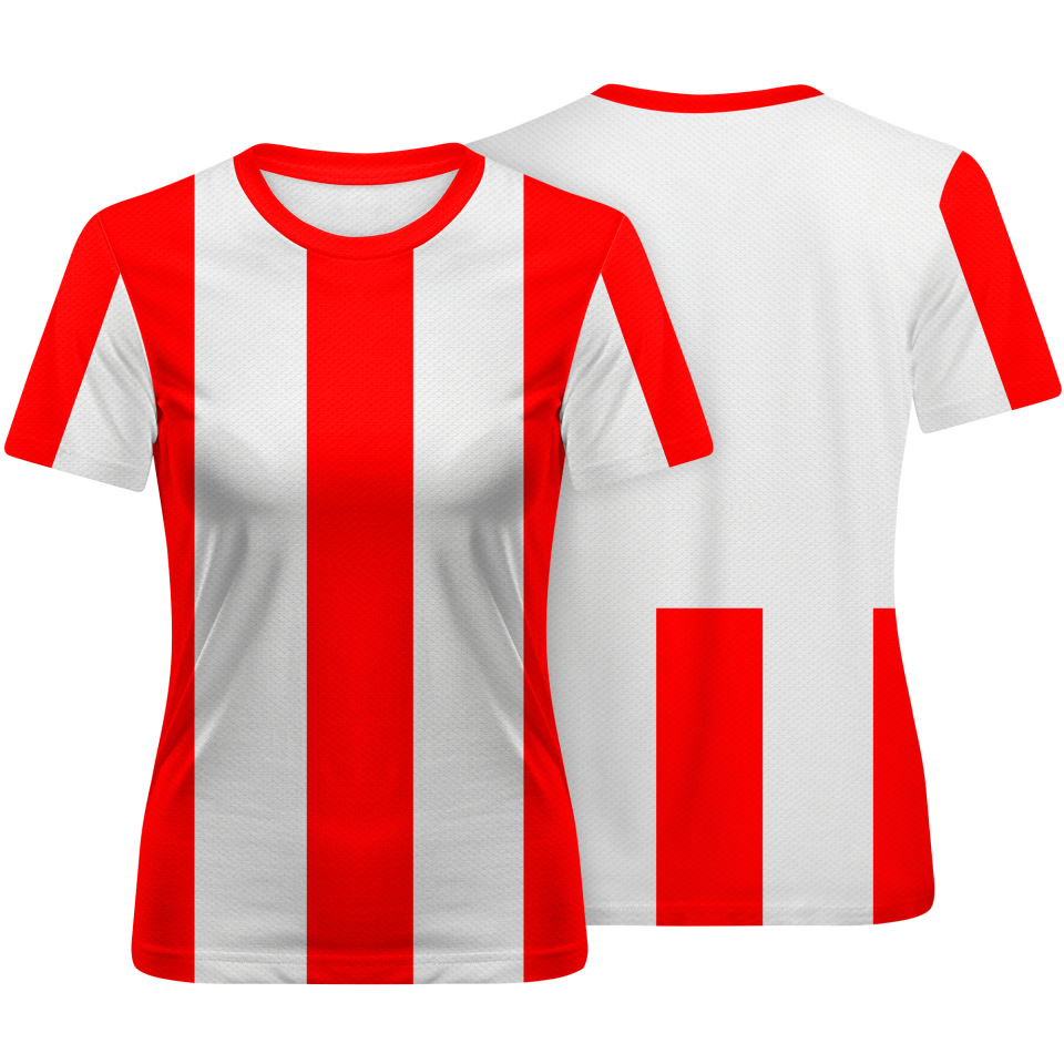 Camiseta fútbol de mujer sublimada Argentina personalizada