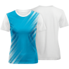 Camiseta fútbol de mujer sublimada Zig Zag personalizada