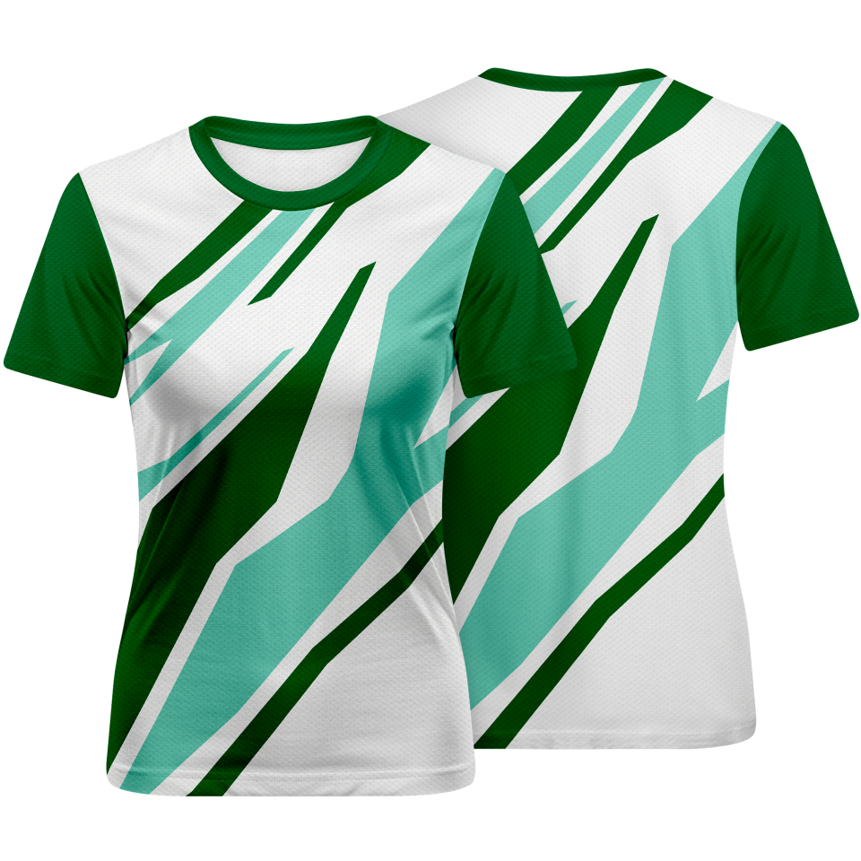 Camiseta fútbol de mujer sublimada Forest personalizada