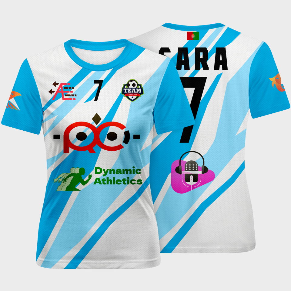 Camiseta fútbol de mujer sublimada Forest personalizada