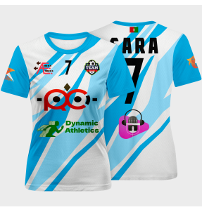 Camiseta fútbol de mujer sublimada Forest personalizada