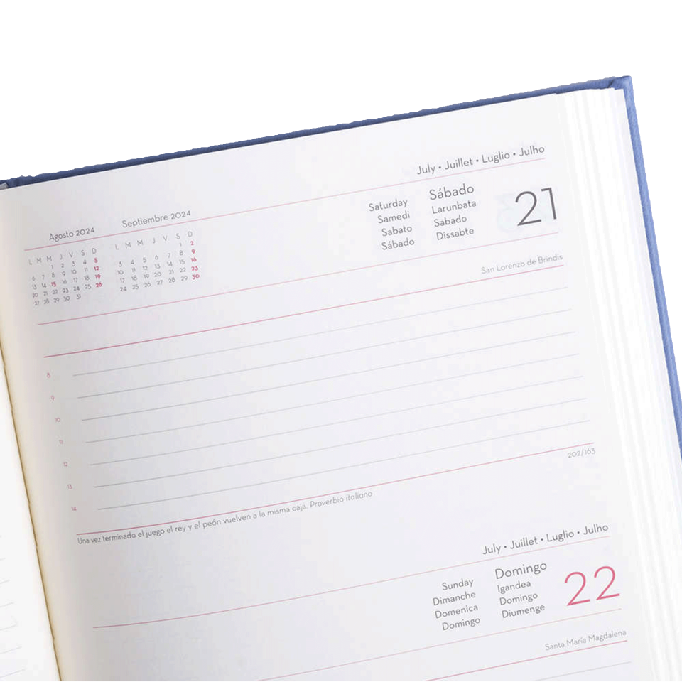 Agenda polipiel BULTMAN 2027 personalizada
