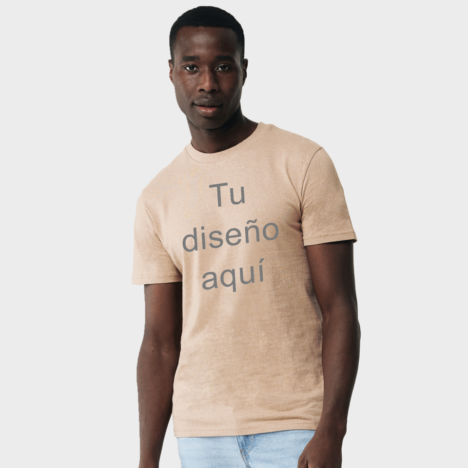 Camiseta algodón reciclado MANUEL personalizada