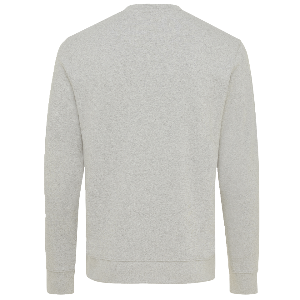 Sudadera jaspeada de algodón reciclado 3XL personalizada