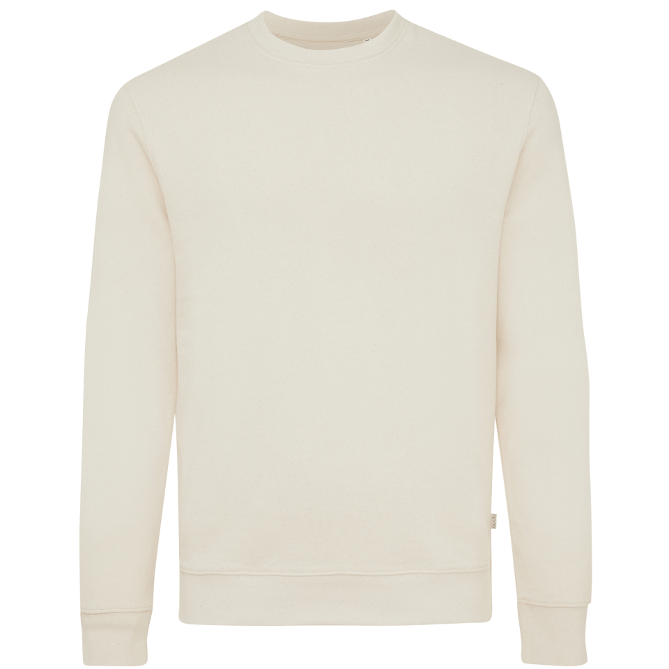 Sudadera jaspeada de algodón reciclado 3XL personalizada