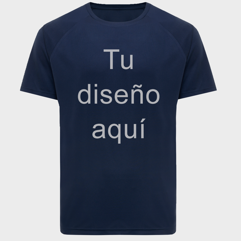Camiseta tallas grandes poliéster reciclado TIKAL personalizada