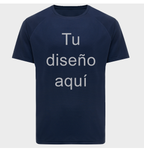 Camiseta tallas grandes poliéster reciclado TIKAL personalizada