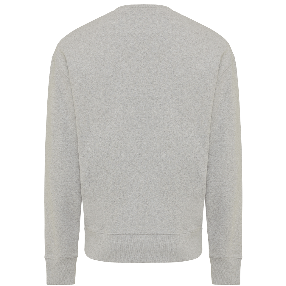 Sudadera relax fit de algodón reciclado personalizada