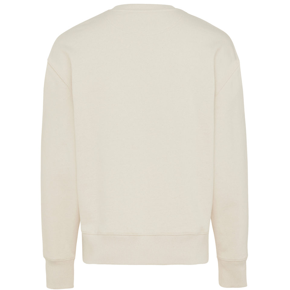 Sudadera relax fit de algodón reciclado 3XL personalizada