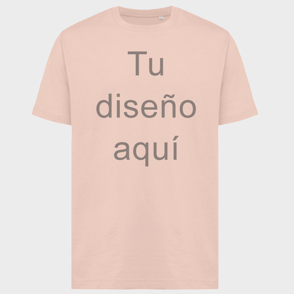 Camiseta tallas grandes de algodón reciclado KAKADU personalizada