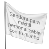 Bandera 100x120 cm para mástil personalizada