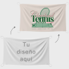 Bandera 70x120 cm con gomas personalizada
