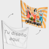 Bandera 115x150 cm para mástil personalizada