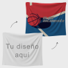 Bandera 100x120 cm con velcro personalizada