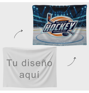 Bandera 75x100 cm con velcro personalizada