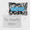 Bandera 60x90 cm con tiras personalizada