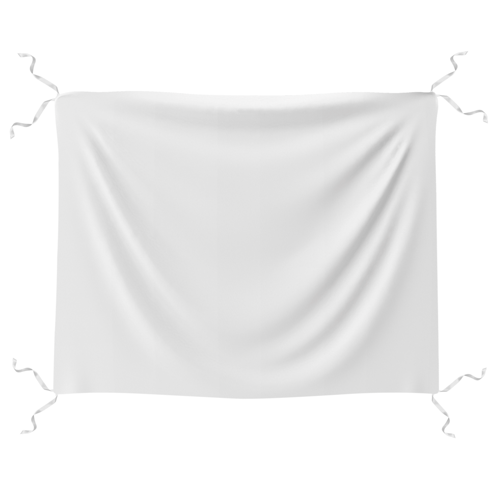 Bandera 115x150 cm con tiras personalizada