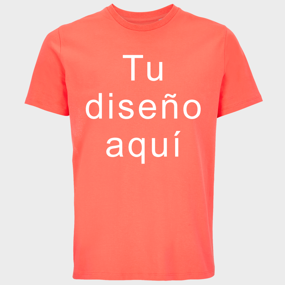Camiseta 3XL algodón orgánico modern fit personalizada