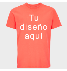 Camiseta 3XL algodón orgánico modern fit personalizada