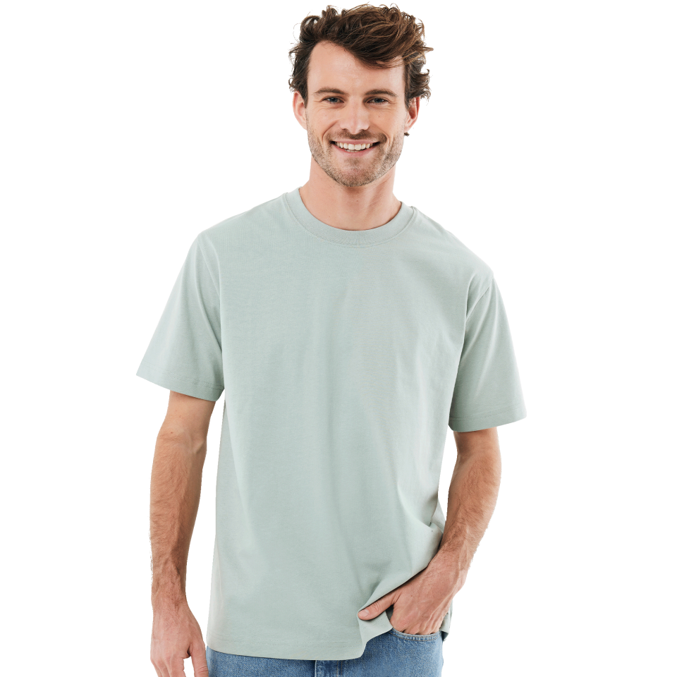 Camiseta gruesa orgánica y reciclada personalizada