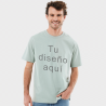 Camiseta gruesa orgánica y reciclada personalizada