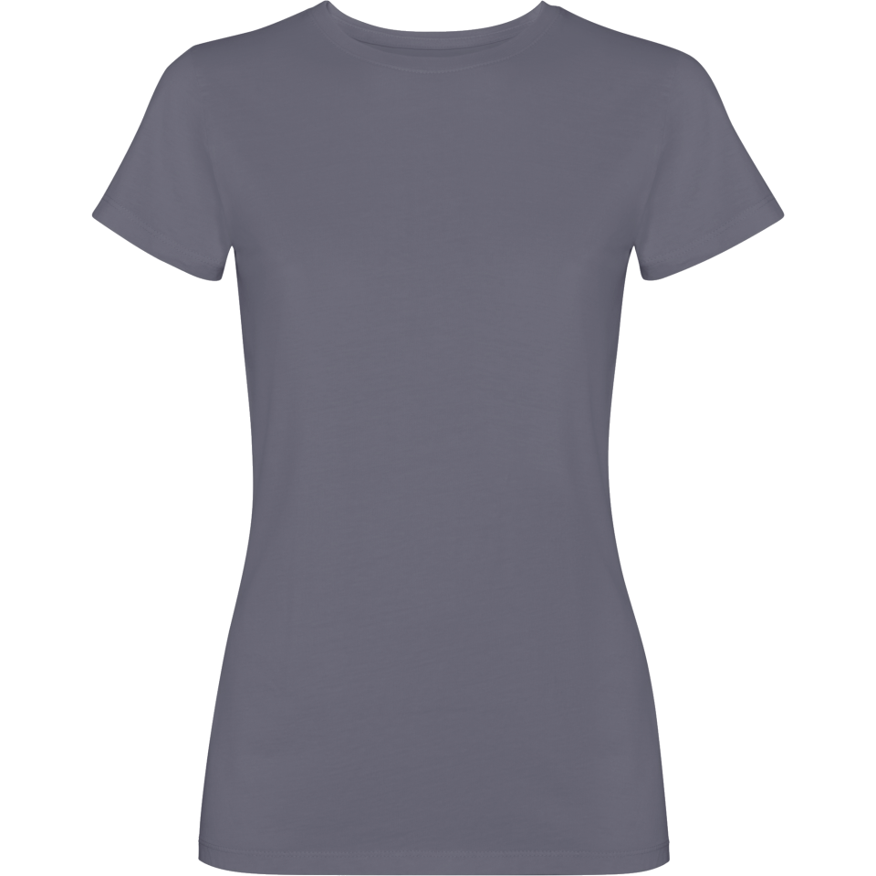 Camiseta de mujer con acabado lavado ácido personalizada
