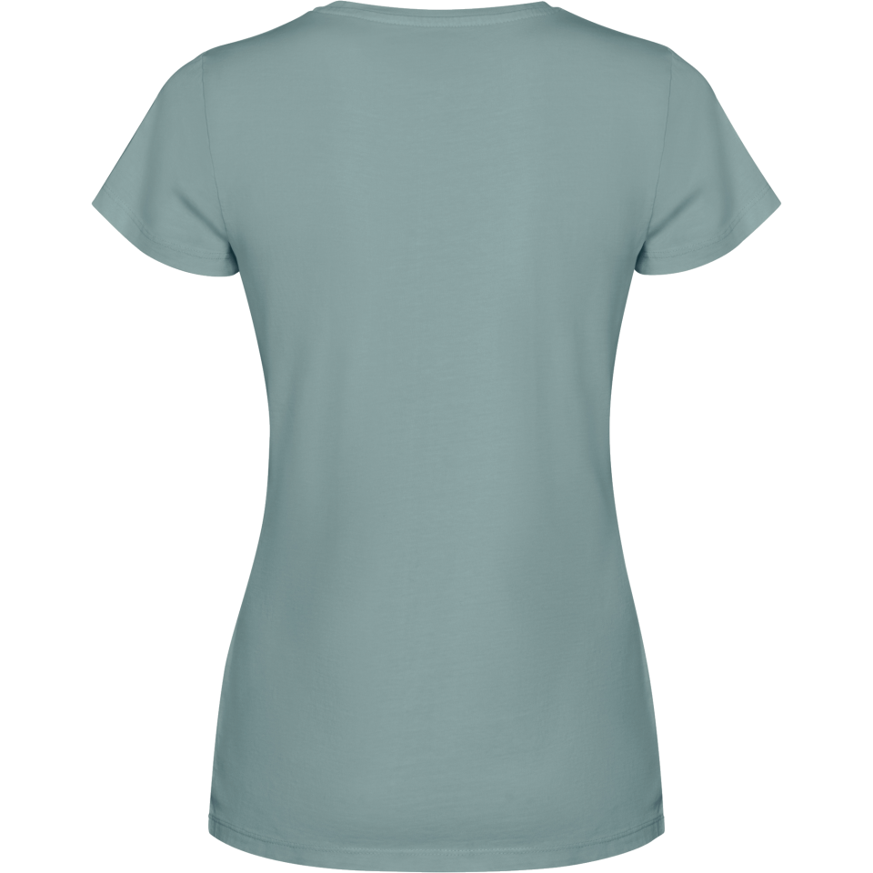 Camiseta de mujer con acabado lavado ácido personalizada