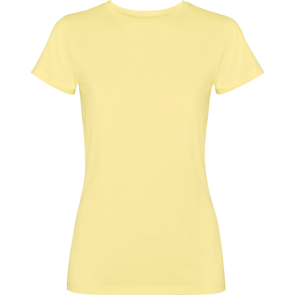Camiseta de mujer con acabado lavado ácido personalizada