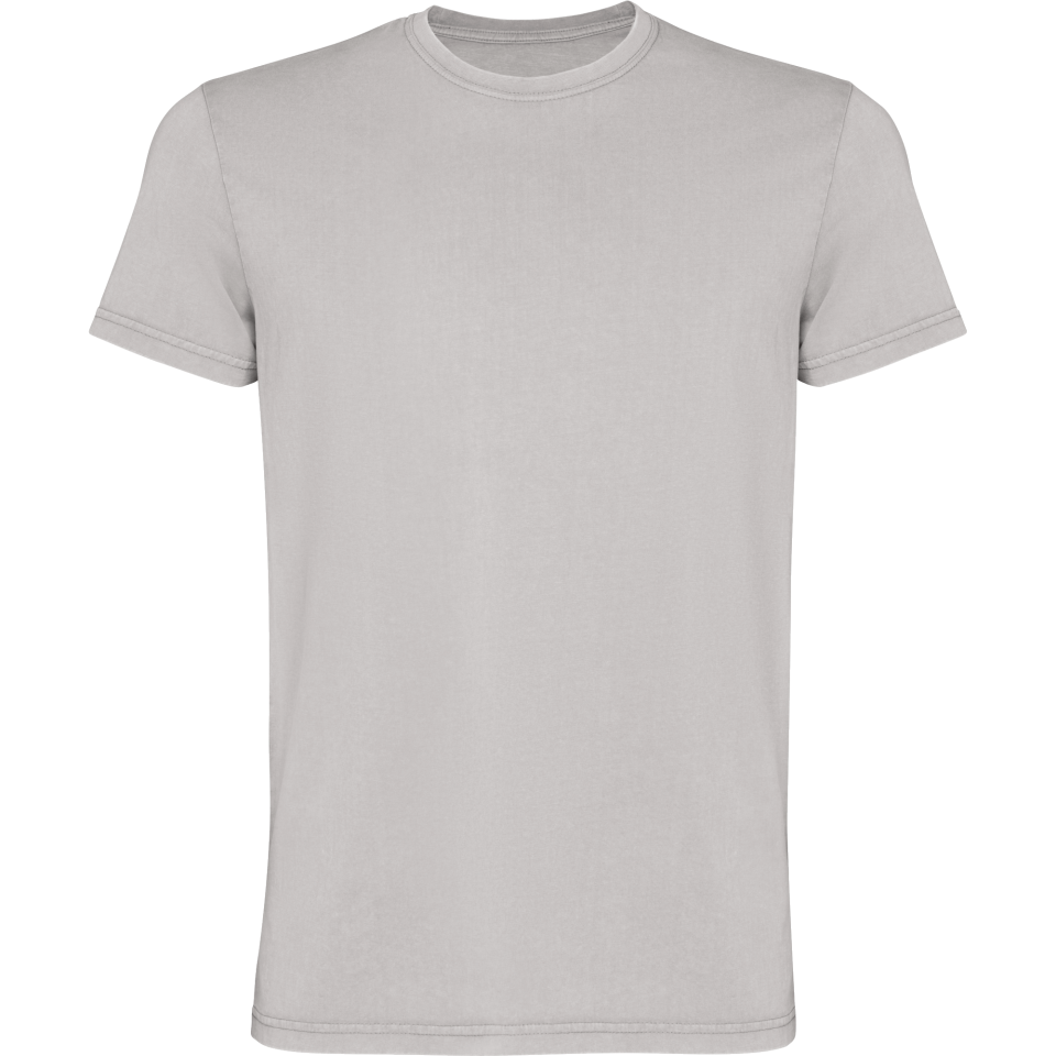 Camiseta con acabado lavado ácido personalizada
