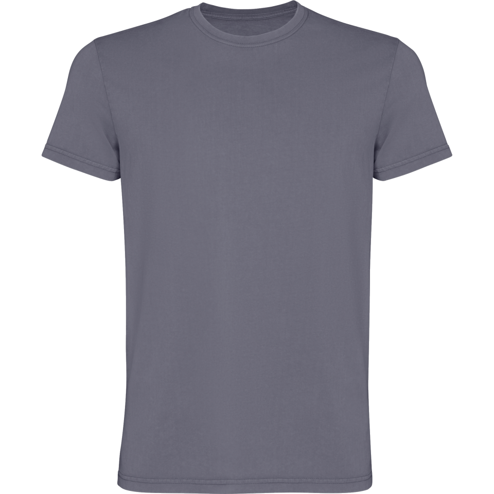 Camiseta con acabado lavado ácido personalizada