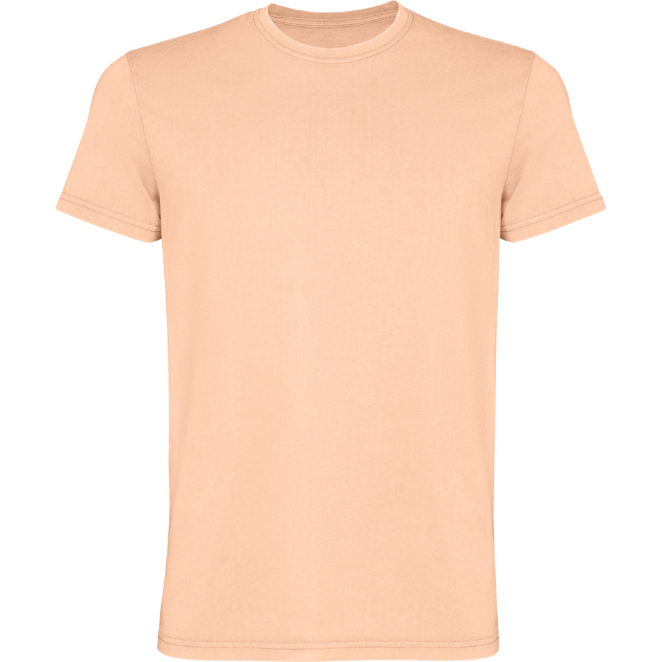 Camiseta con acabado lavado ácido personalizada