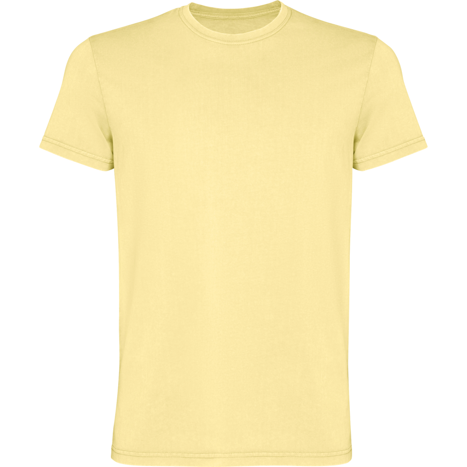 Camiseta con acabado lavado ácido personalizada