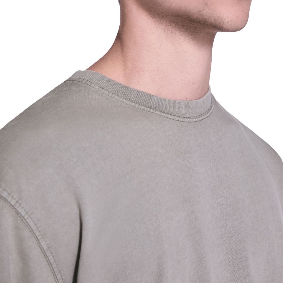 Sudadera con acabado lavado ácido personalizada