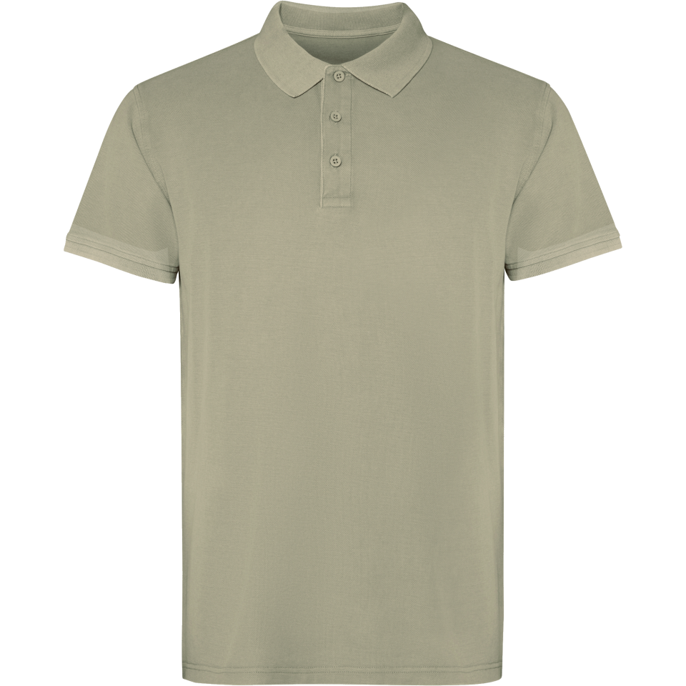 Polo con acabado lavado ácido personalizado