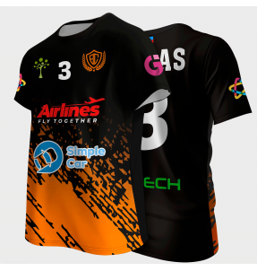 Camiseta multideporte sublimada modelo Jerez