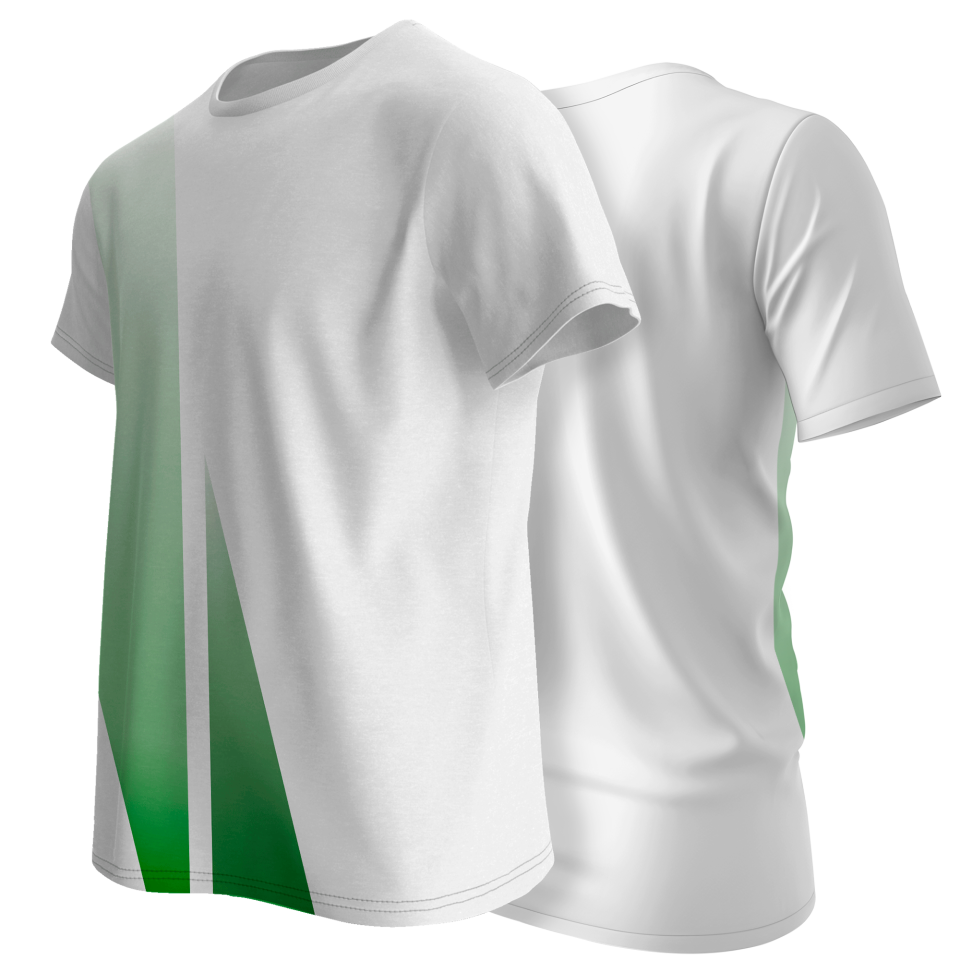 Camiseta multideporte sublimada modelo picos